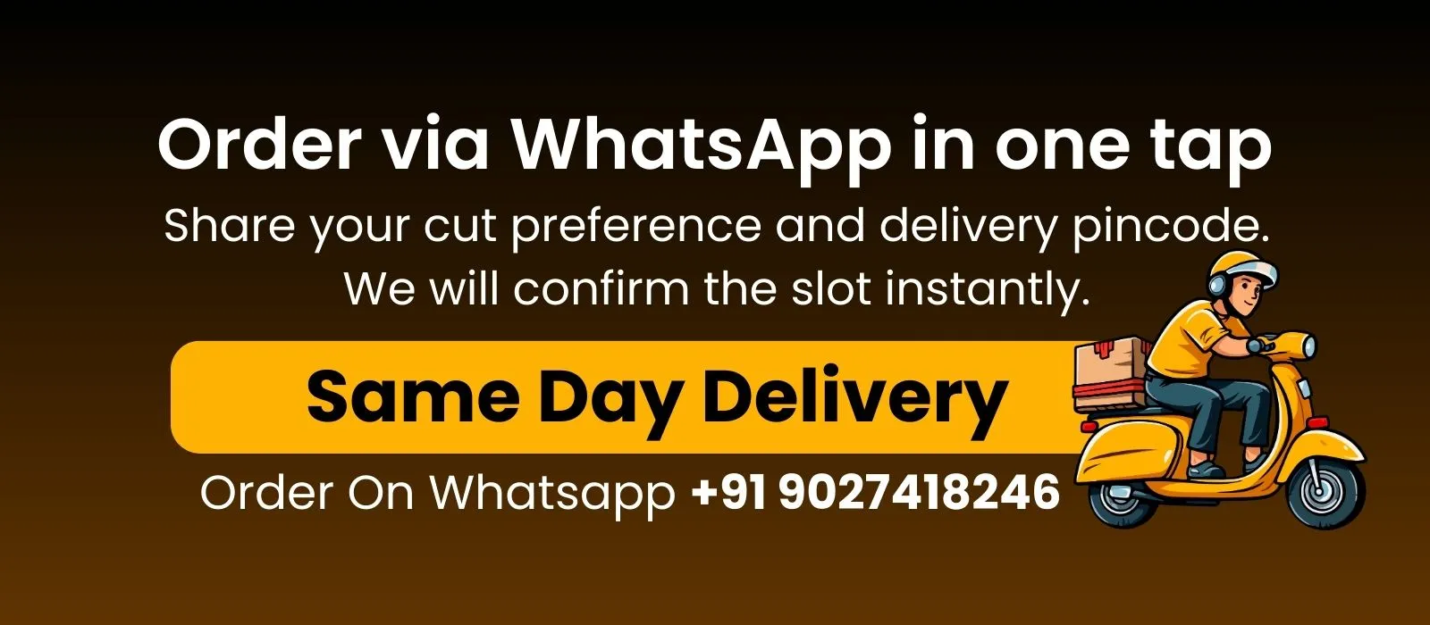 Safara WhatsApp offer